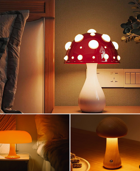 Revamp Your Space with the Coolest New Trend: The Mushroom Lamp