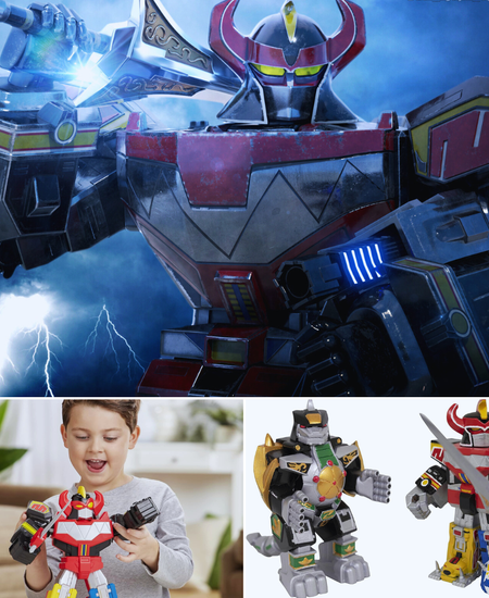 Get Ready to Conquer Evil With The Power Rangers Megazord Toy