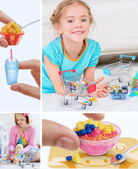 Bring A Touch Of Fun And Cuteness To Your Home With These Mini Food Toys