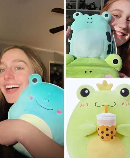 Say Goodbye To Stress And Hello To Cuteness With The Frog Squishmallow