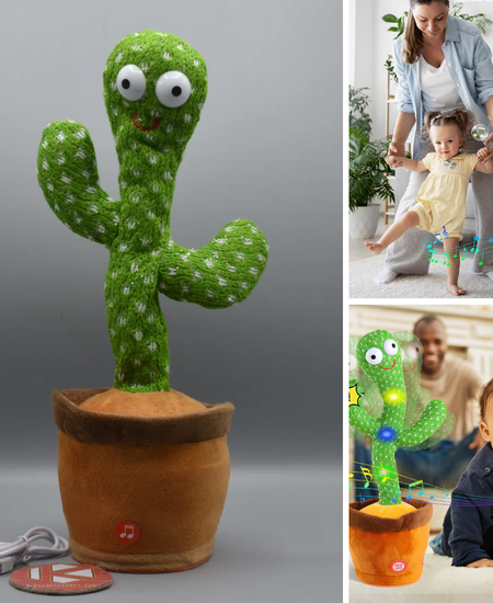 Get Ready To Dance With The Top Dancing Cactus Toy