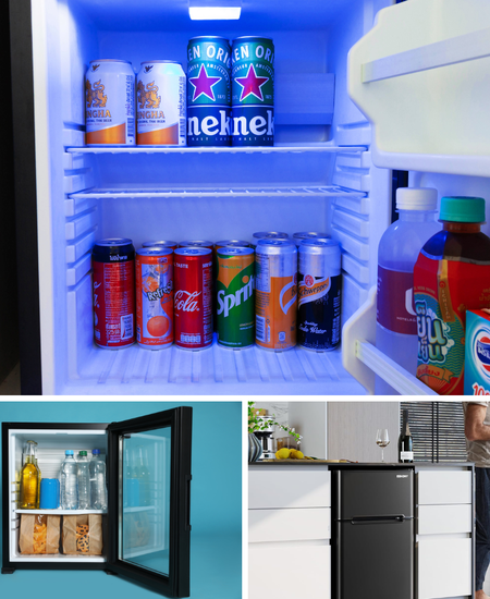 Say Goodbye to Clunky Fridges: Discover the Sleek Euhomy Mini Fridge